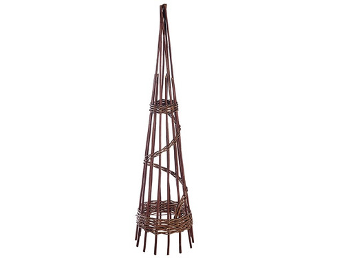 willow obelisk for plant supports